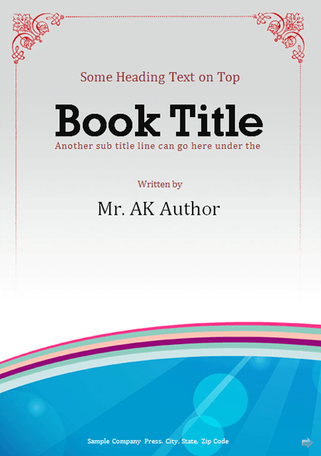 openoffice book template