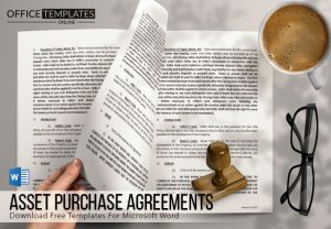 15+ FREE Asset Purchase Agreement Template for MS Word