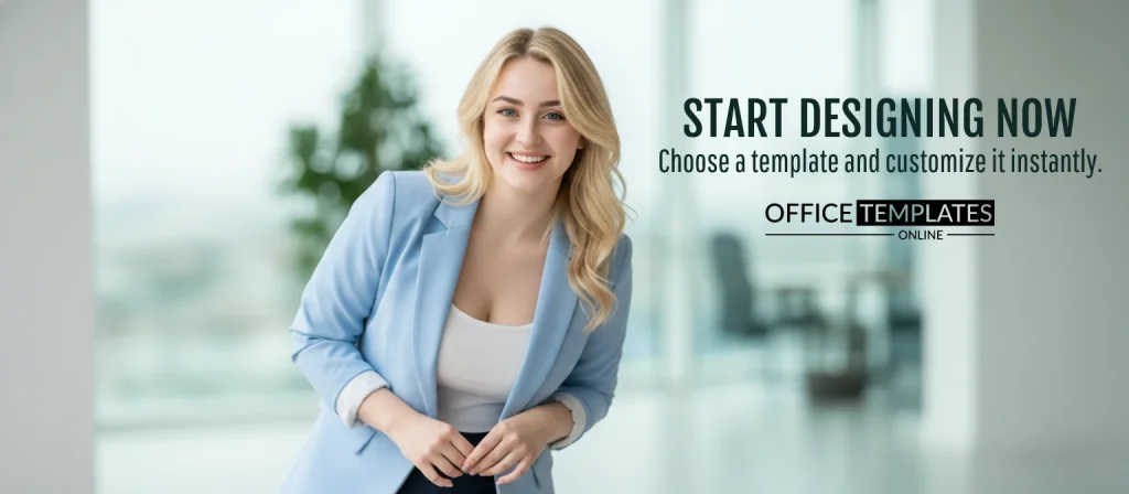 Start customizing templates online easily