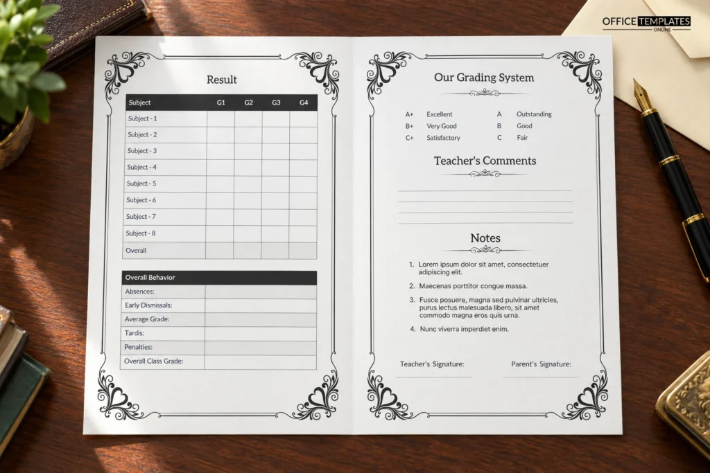exclusive-report-card-template-in-folded-style-two-fold-mockup