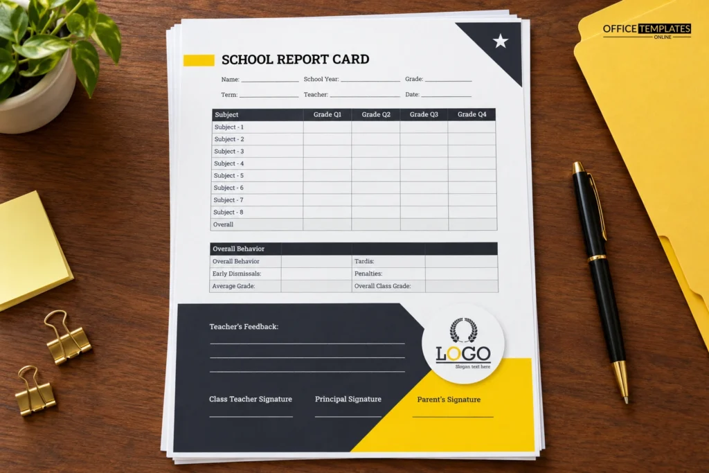 high-school-quarterly-report-card-template-mockup