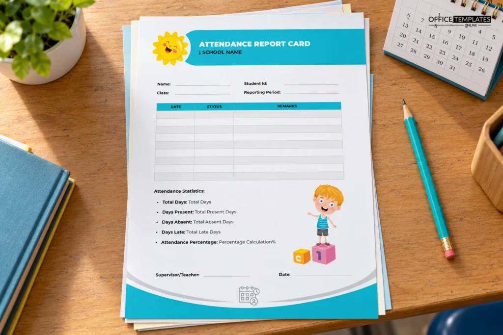 report-card-template-for-attendance-mockup