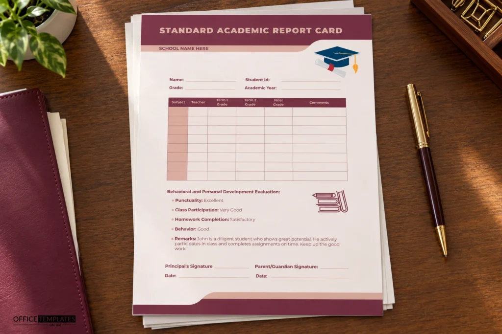 standard-academic-design-of-report-card-template-mockup
