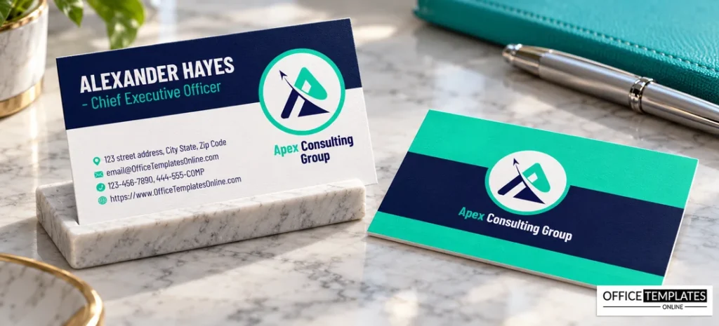 minimal-corporate-executive-business-card-real-life