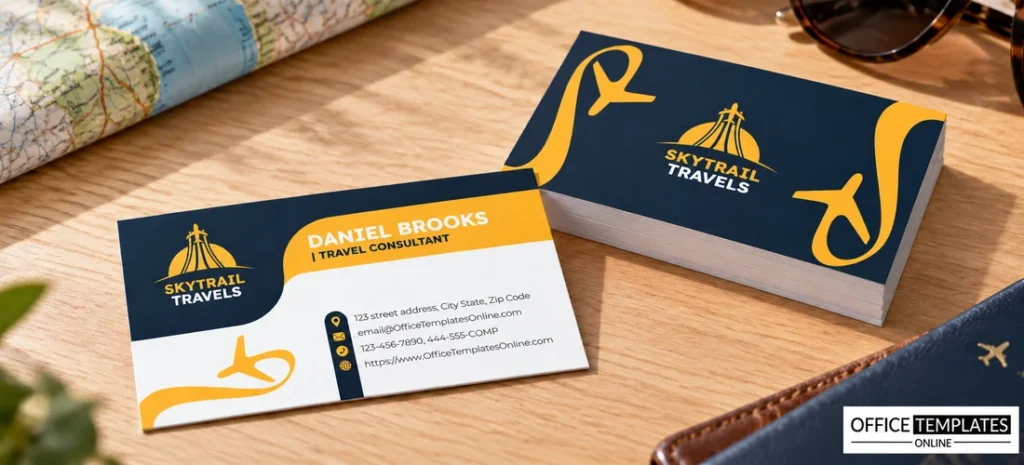 minimal-travel-agency-business-card-real-life