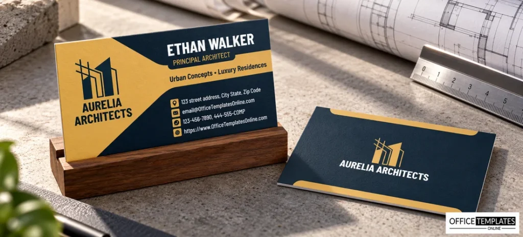 modern-architect-portfolio-business-card-real-life