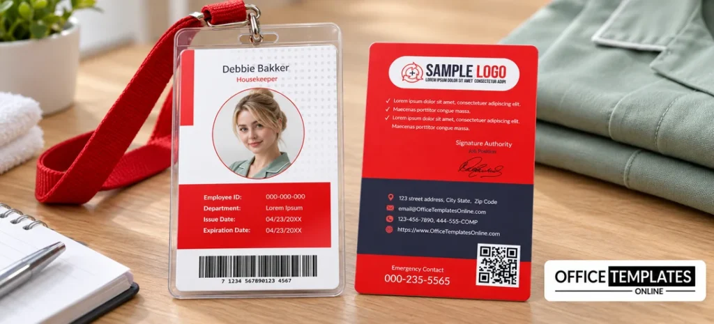 hospital-housekeeper-id-card-template-editable-housekeeping-staff-id-card-real-life