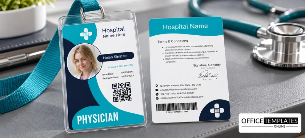 physician-id-card-template-editable-medical-staff-identification-card-real-life