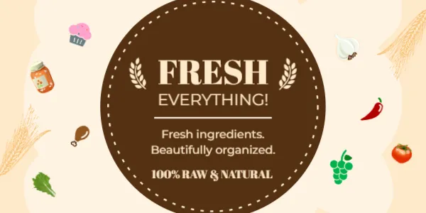 Kitchen Container Label Template