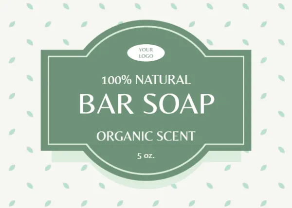 Soap Product Label Template