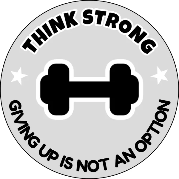 Gym Workout Sticker Template