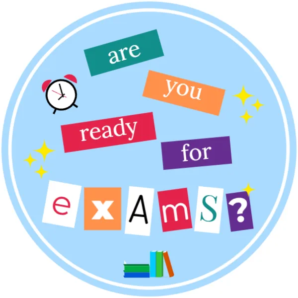 Exam Reminder Sticker Template