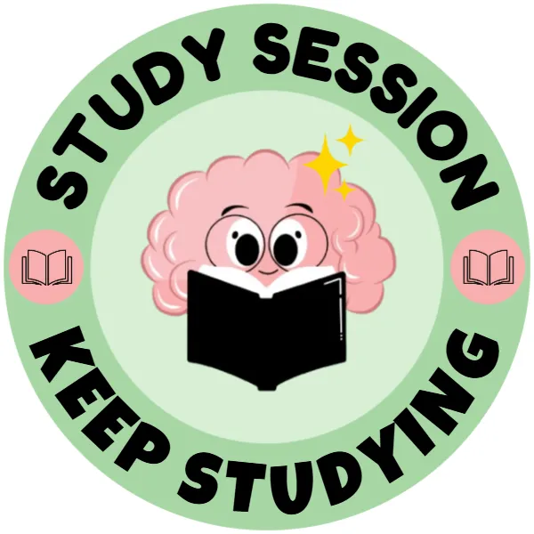 Study Session Sticker Template
