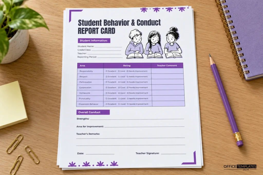 student-behavior-conduct-report-card-template-mockup
