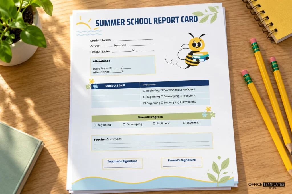 summer-school-report-card-template-mockup