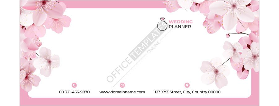 Wedding Planner Envelope Template in MS Word Format