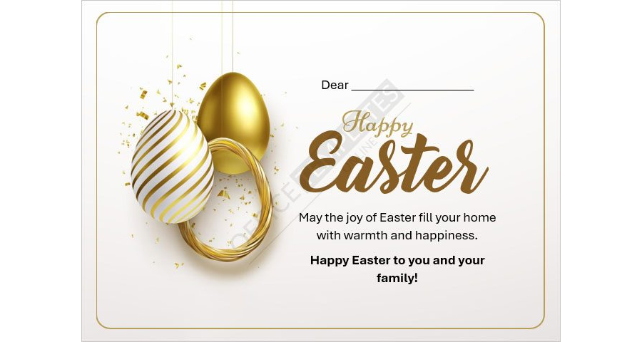 Easter Greeting Card