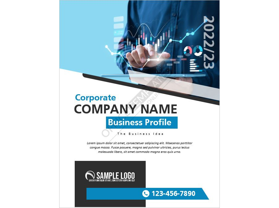 Corporate Company Profile Booklet Template for MS Word