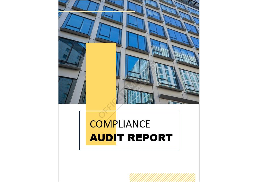 Compliance Audit Report Template