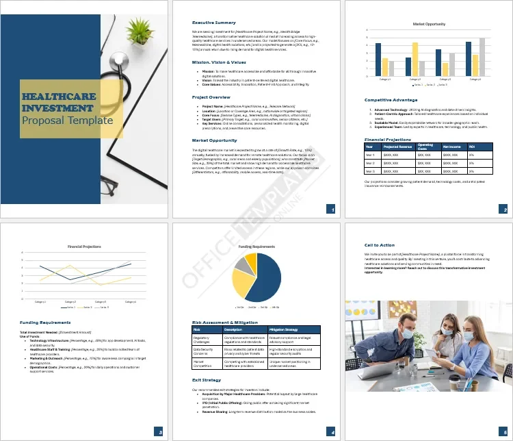 Healthcare Investment Proposal Template