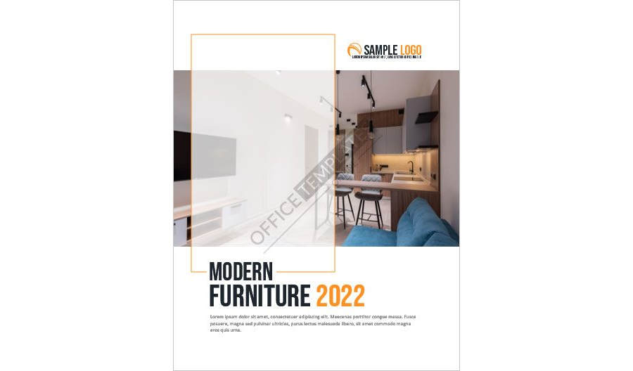 Download Best Furniture Catalog Template for MS Word