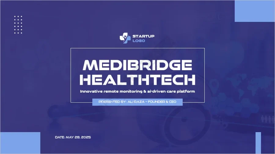 HealthTech / MedTech Pitch Deck
