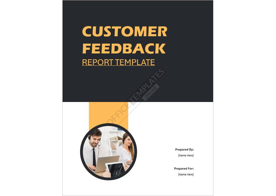 Customer Feedback Report Template