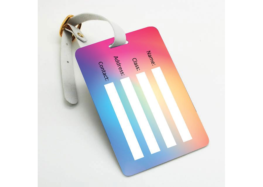 Download-Student Name Tag for School Bag Template in MS Word