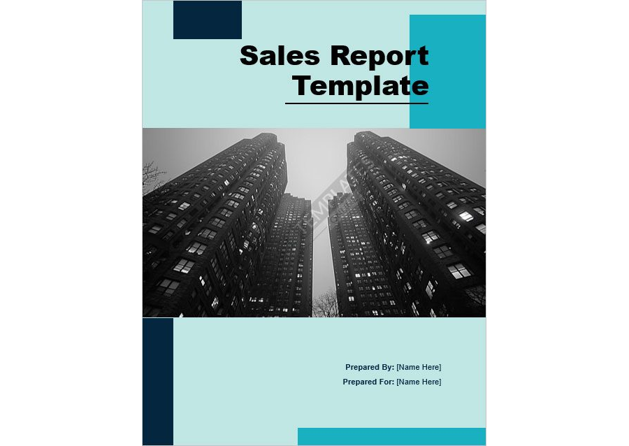 Sales Report Template