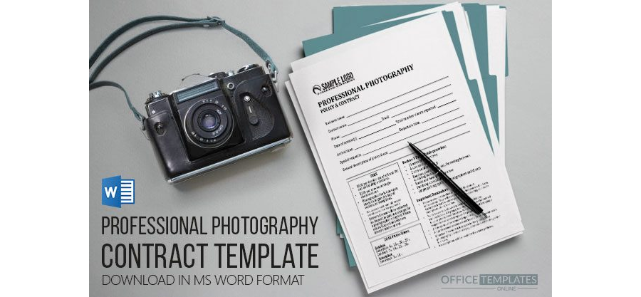 Professional Photography Contract Template