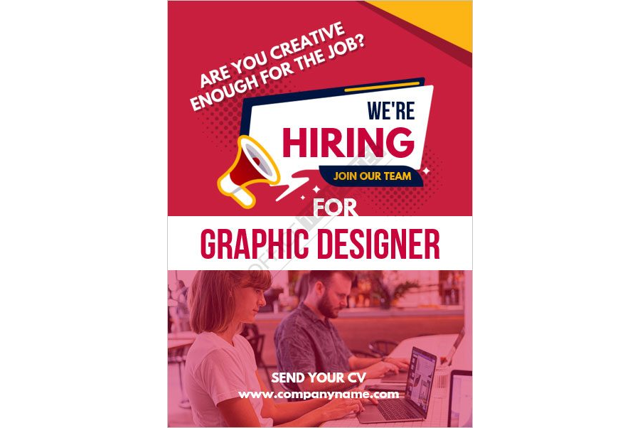 Graphic Designer Job Vacancy Announcement Template