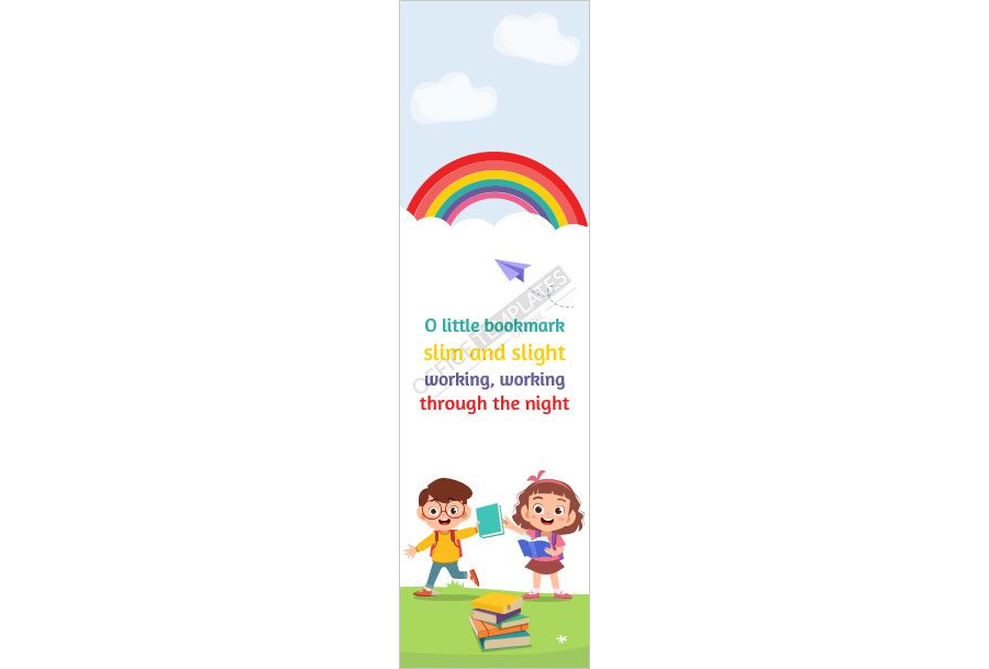 Bookmark for Kids - MS Word Template