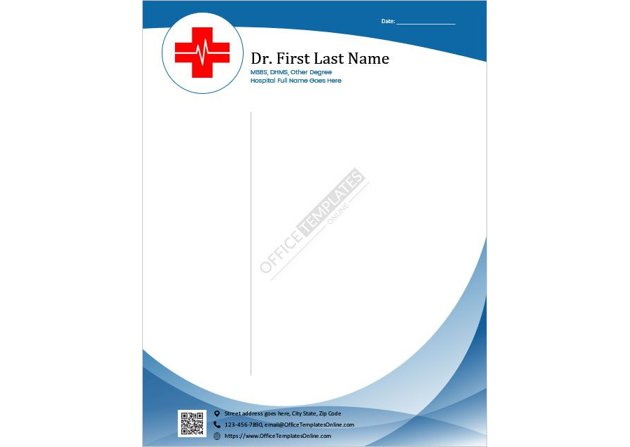 Download Letterhead Format for Family Medicine Doctors in MS Word