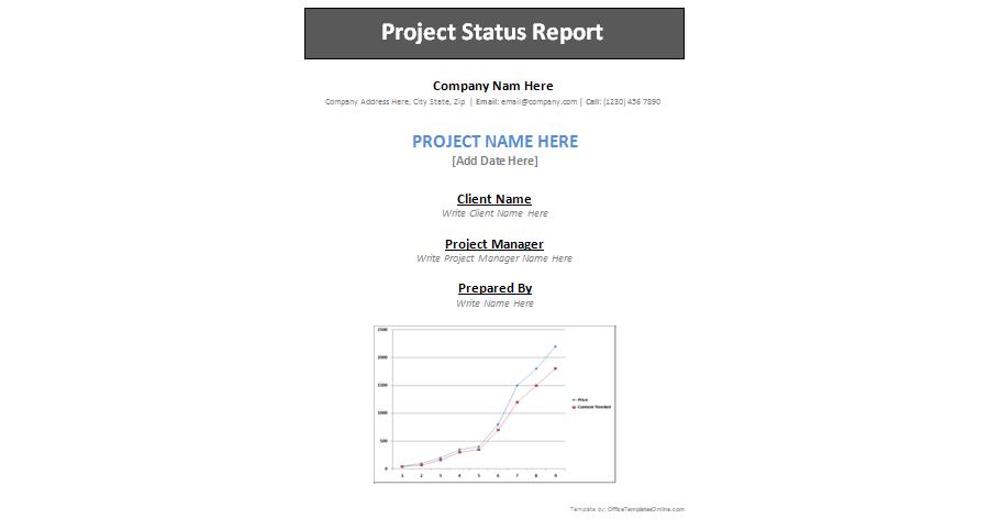 Download Project Status Report