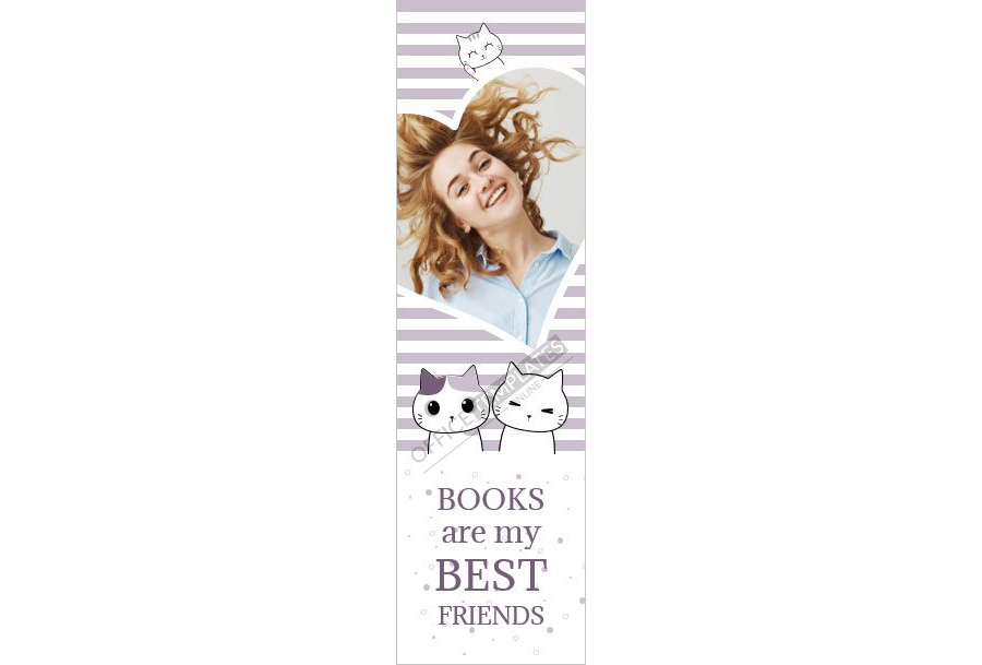 Bookmark Template with your Own Photo - MS Word