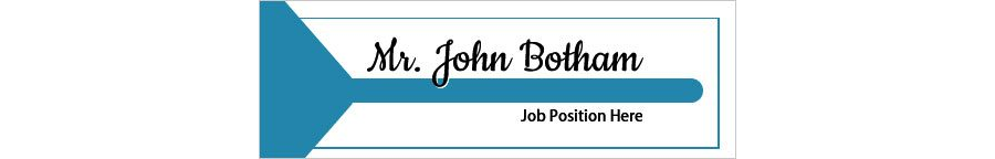 Name Badge Template Designed for Microsoft Word - 10
