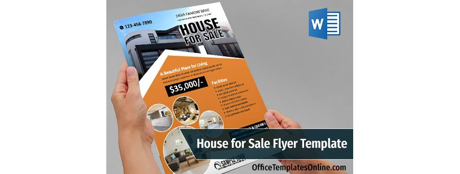 Download House For Sale Flyer for MS Word