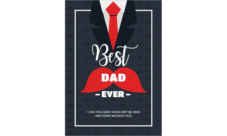 Celebrate the Best Dad Ever with a Heartwarming Father's Day Card