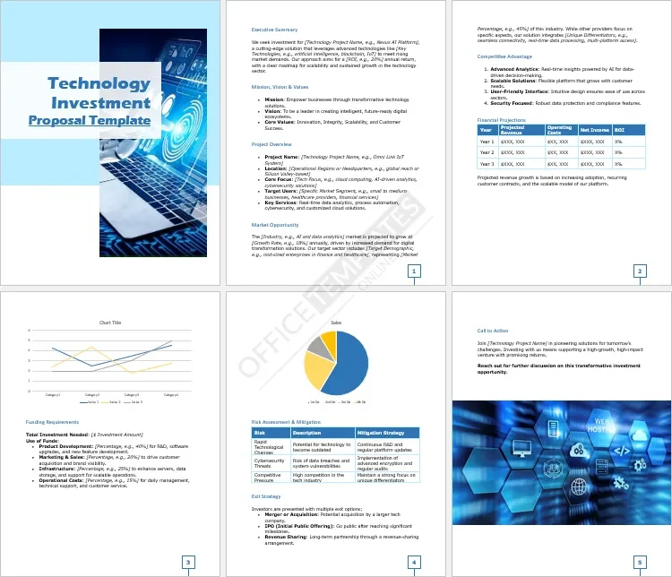 Technology Investment Proposal Template