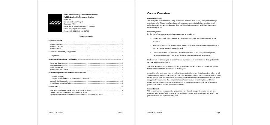 Download Accessible Course Outline Template