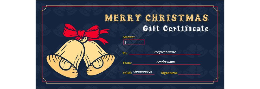 Christmas Gift Certificate Template - 11