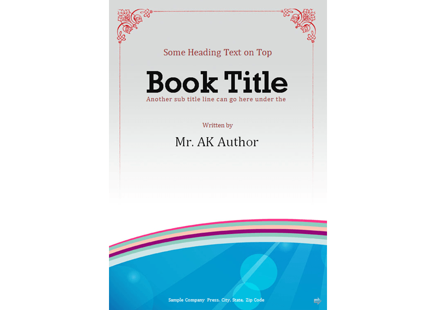 Download MS Word Booklet Template