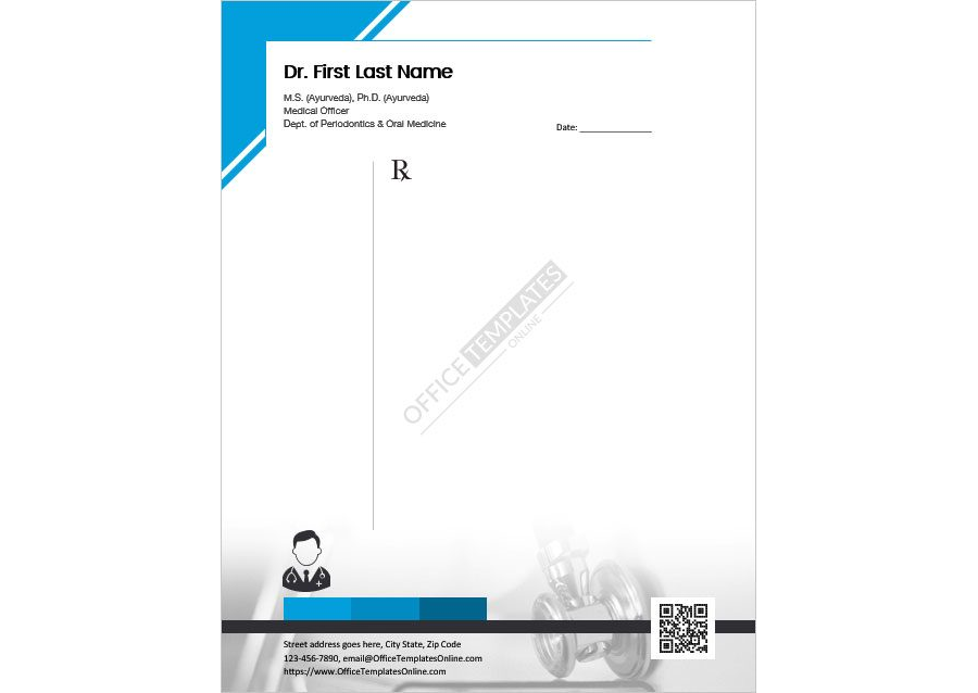 Download Family Physician Letterhead Template for MS Word