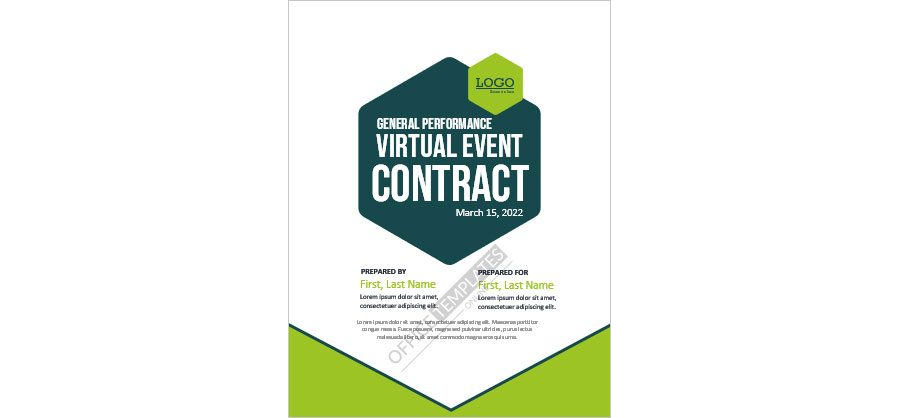 Download Virtual Event Contract/Agreement Template - MS Word
