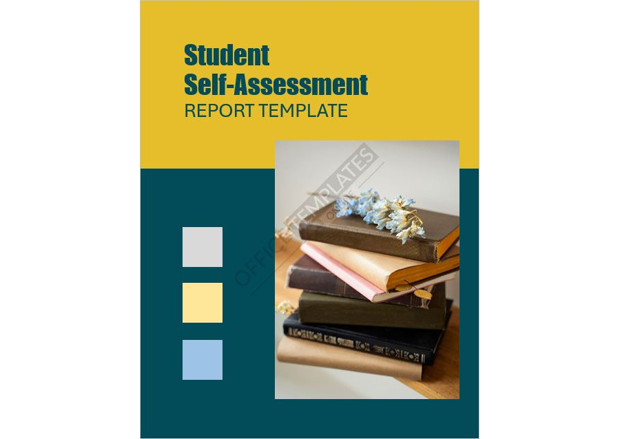 Student Self-Assessment Report Template