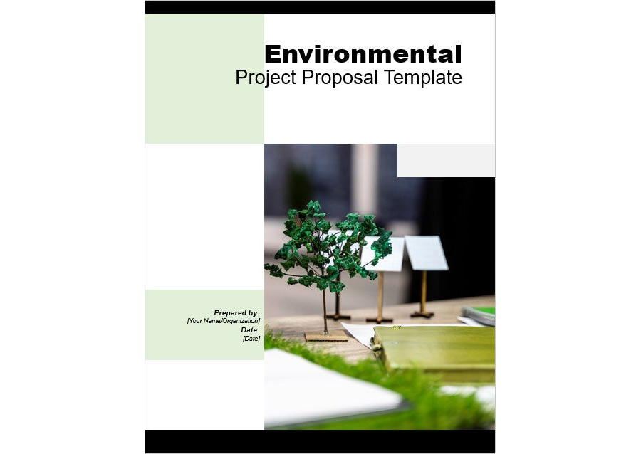 Environmental Project Proposal Template