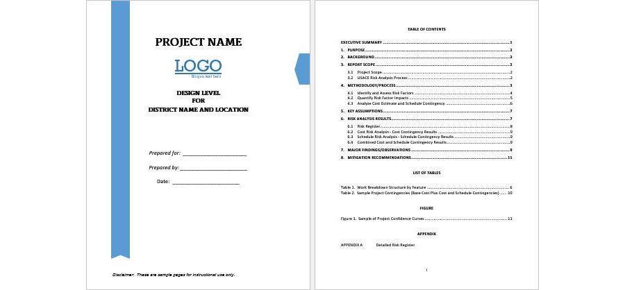 Download Sample Risk Analysis Report Template