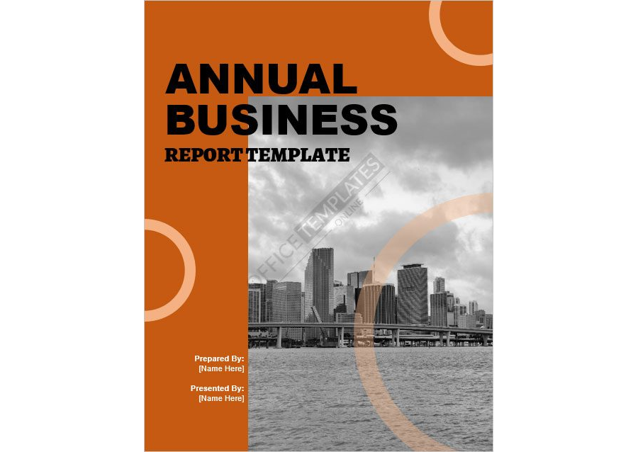 Annual Business Report Template