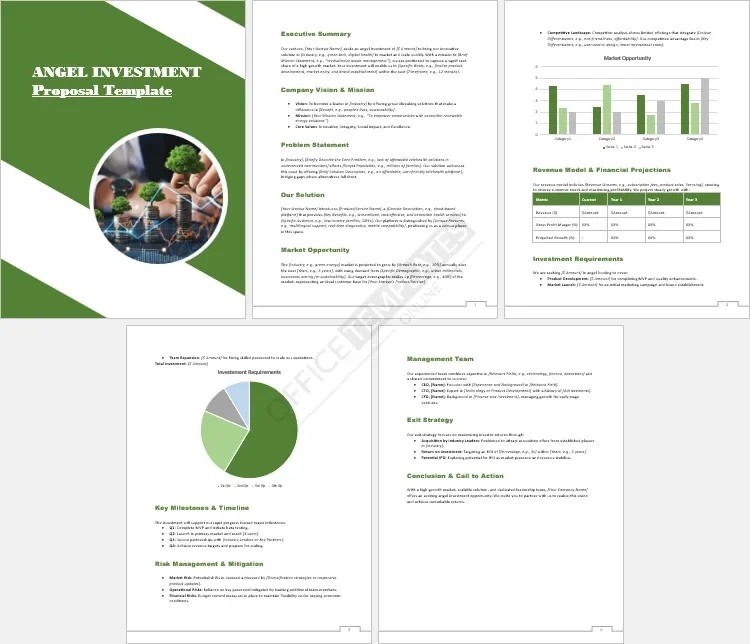 Angel Investment Proposal Template