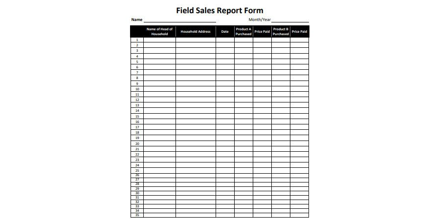 Download Sales Report Template